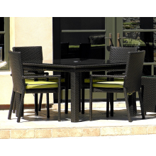 Cabo Outdoor Wicker 5 Piece Dining Set
