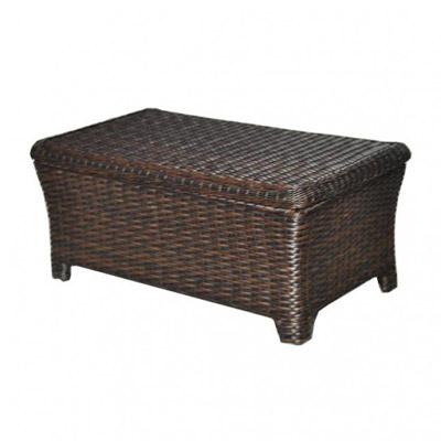 Tisdale Wicker Storage Coffee Table